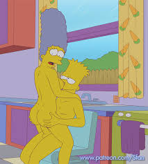 Marge Simpson and Bart Simspon (Animation) by Sfan - Hentai Foundry