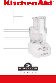 kitchenaid food processor kfpw760 user