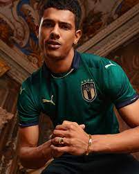 ˈsɛːrje ˈa), also called serie a tim due to sponsorship by tim, is a professional league competition for football clubs located at the top of the italian football league. New Italy Green Kit 2019 Puma Italy Renaissance Shirt To Be Worn Vs Greece In Euro 2020 Qualifying Football Kit News