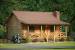 Ranch Style Western Log Home