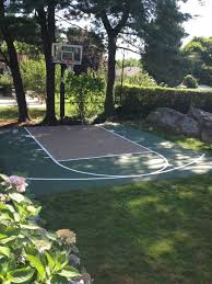 Zum basketballspielen bedarf es platz. 14 Basketball Im Garten Ideen Garten Basketball Hinterhof