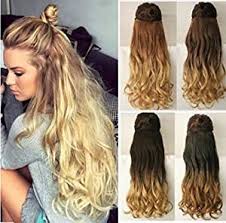 It's a tale as old as hair color: Buy 22inches Full Head Ombre Dip Dyed Straight Clip In Hair Extensions 6pcs Pack Col Light Brown To Sandy Blonde In Cheap Price On Alibaba Com