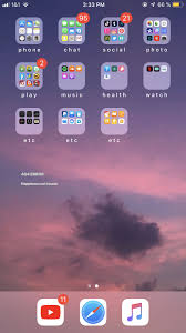 Phone Homescreen Organization Phone Inspiration Homescreen Iphone Organization