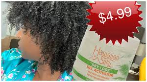 Hawaiian silky gel activator is specially formulated with protein and moisturizers to prevent and messy build ups. I Tried Hawaiian Silky Activator Gel On My Natural Hair Youtube