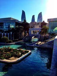 Azerbaijan travel baku azerbaijan places around the world around the worlds french balcony walled city one of the beautiful fountains in boulevard, baku. Pin On My Photos