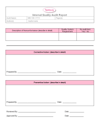 Thogati Perfect Sample Of Internal Quality Audit Report Template With 6e088b23 Resumesample Resumefor Report Template Internal Audit Audit