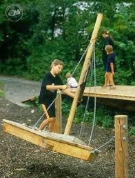 Bootsschaukel Von Richter Spielgeraete Einem Grossen Deutschen Spielplatzdesign Unternehmen Ni Hinterhof Spielplatz Kinderspiel Im Freine Spielplatz Design