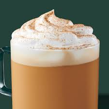 pumpkin e latte starbucks coffee