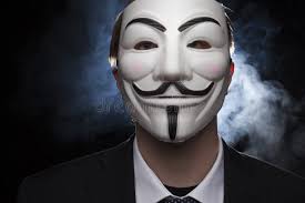 308 Anonymous Activist Hacker Stock Photos
