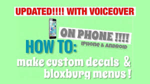 Use bloxburg cafe menu and thousands of other assets to build an immersive game or experience. How To Make Custom Decals Bloxburg Menus On Phone For Roblox Iphone Android Updated Youtube