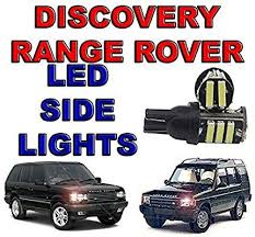 2 X Led Side Light Bulbs 1994 To 2004 Land Discovery Freelander T10 W5w 194 501 Led 11 Smd Upgrade Amazon Co Uk Car Motorbike Light Bulbs Side Lights Bulb