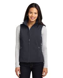 port authority l325 ladies core soft shell vest