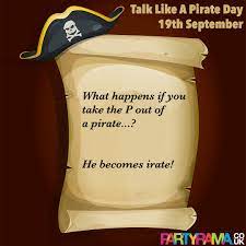 The Top 20 Pirate Jokes Partyrama Blog