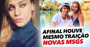 Depois da atriz ter partilhado no vídeo, o internacional português do atlético madrid surge a dar apoio à lista que a namorada. Joao Felix Traiu Mesmo A Namorada Namoro Chega Ao Fim Ainanas Com