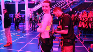 It Adventure Ropes Course Jordan S Furniture Youtube