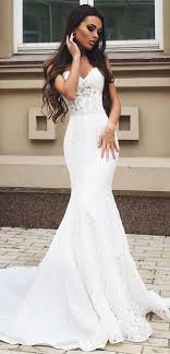 Mermaid Sweetheart Sleeveless Sweep Train Lace Wedding Dress With Beading Wedding Dresses Mermaid Sweetheart Lace Sweetheart Wedding Dress Lace Mermaid Wedding Dress