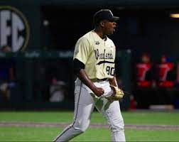 He was drafted with the 10th pick in the 2021 major league baseball draft by the new york mets, but was not signed. The Vanderbilt Hustler Facing Elimination Kumar Rocker Notches Historic 19 Strikeout No Hitter