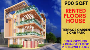 Second story additions & 2nd floor addition builders. 900 Sqft Small Modern House Design With Large Sit Out Balcony Rented Floors Terrace Garden Youtube