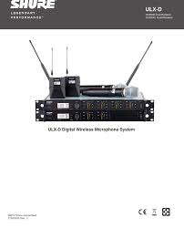 ulxd1h50 wireless microphone transmitter user manual exhibit