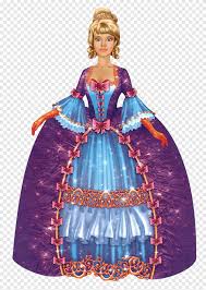 Libro da colorare della ragazza in vestito porpora illustrazione. Abito Da Bambola Barbie Gown Clothing Principessa Barbie Cartone Animato Png Pngegg