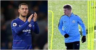 The first was netted after the ball lukaku added the third late on after running through. Eden Hazard And Kevin De Bruyne Tale Of Two Belgians Exposes Gulf Between Chelsea And Man