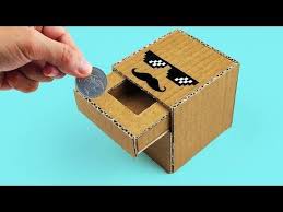 Dedication, imagination and a clear eagerness to make their kid happy shows in these brilliant diy cardboard box ideas. How To Make Magic Box From Cardboard Youtube How To Make Magic Money Box Diy Cardboard Crafts