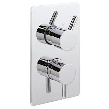 Thermostatic & mixer showers explained. Piazza Concealed Thermostatic Shower Valve Chrome Sagittarius Taps