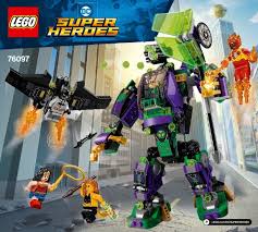 Figurka super zings superzings rivals of kaboom seria 3. Lego 76097 Lex Luthor Mech Takedown Instructions Dc Comics Super Heroes