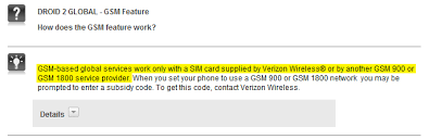 Mar 19, 2012 · droid 2 global root, unroot, custom recovery & sim unlock tutorial update (3/19/2012): Verizon Blocking At T Gsm Bands On Droid 2 Global