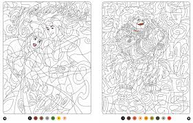 Nouvel épisode avec les princesses disney : Disney Princesses Coloriages Magiques Messages Mysteres Hachette Fr