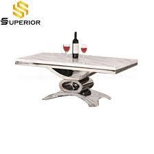 Besides good quality brands, you'll also find plenty of discounts when you shop for coffee marble during big sales. Chinese Rectangle Silver Steel Marble Coffee Table For Sale China Metal Coffee Table Modern End Table
