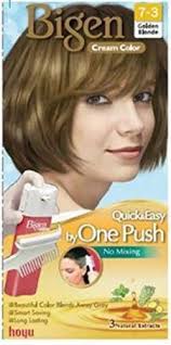 Bigen Color Golden Blonde Application Hair Color Golden Blonde Bigen