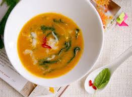 Jamie Oliver S Lentil And Spinach Soup With Chilli And Ginger Beautiful Spinach Soup Spinach Soup Healthy Spinach
