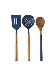 She covers kitchen tools and gadgets for the spruce and is the author of make ahead bread. Set Of 3 Kitchen Tools Kitchen Collection Kitchen Tools Navy Kitchen
