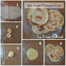 2 1/2 cawan tepung gandum 2 cawan air 1 cawan susu segar @ susu cair 1 sudu besar minyak 1 sudu kecil garam pewarna makanan hijau serbuk kunyit (sebagai pewarna makanan) Resep Cara Membuat Roti Prata Atau Maryam