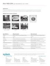 The pool cover water pump system features a powerful 1800 gallon per hour automatic submersible pump with a specially designed strainer base that filters out leaves and debris. Rule 1800 Gph Rule Industries Pdf Catalogs Technical Documentation Brochure