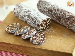Saucisson Au Chocolat Recette Ptitchef Recette Saucisson Au Chocolat Recette Dessert Saucisson