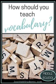 10 Effective Vocabulary Teaching Strategies Just Add Students Teaching Vocabulary Vocabulary Activities Middle School Vocabulary