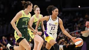 Highlights of the regular season game between the Seattle Storm and the LA  Sparks in the WNBA.