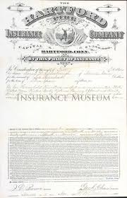 Hartford further agreed to reform its business practices to ensure life insurance, annuity, and retained asset account benefits are promptly paid going forward. Hartford Fire Insurance Company 1898 11 18 Policies Found In The Musuem Of Insurance