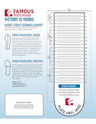 Printable Foot Measure Printall