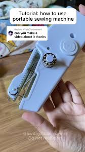 JML Magic Stitch Cordless Handheld Sewing Machine - Mini Portable Stitch  Tool For Quick Repairs Mini Sewing Machine