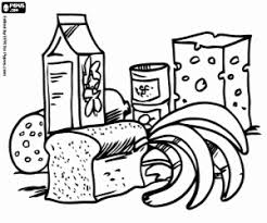 Dibujos De Comida Para Colorear