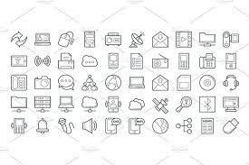 125 Communication Vector Icons Communication Icons Vector Business Card Logo Vector Icons Graphic