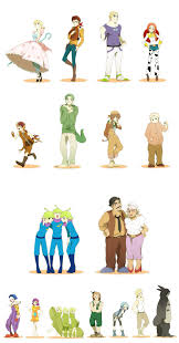 Toy Story Anime Anime Vs Cartoon Disney Fan Art Anime Version