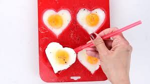 Great savings & free delivery / collection on many items. Heart Shaped Oven Poached Eggs With Grana Padano Prosciutto Di San Daniele