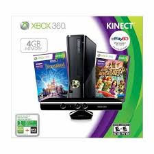 Amazon Com Xbox 360 4gb With Kinect Holiday Value Bundle Video Games Xbox 360 Console Kinect Xbox