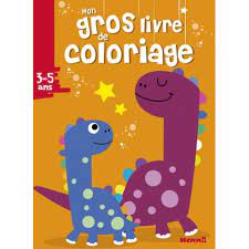 Mon Gros Livre De Coloriage Dinosaures Album Ludik Nc