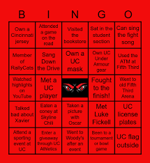 Check spelling or type a new query. Bearcat Bingo Card