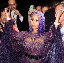 Pin By Bria Angelique On Makeup Hair Beauty Girl With Purple Hair Nicki Minaj Outfits Purple Wig